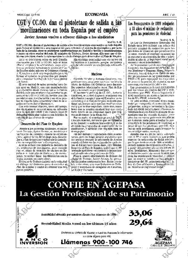 ABC MADRID 22-04-1998 página 45