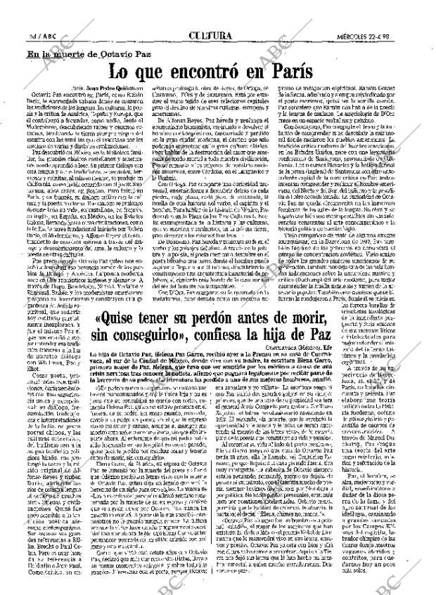 ABC MADRID 22-04-1998 página 54
