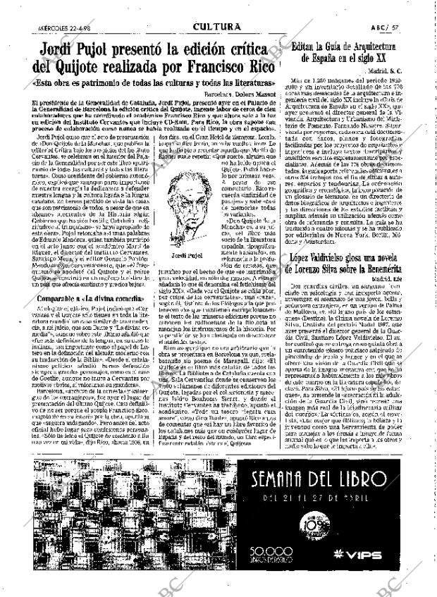 ABC MADRID 22-04-1998 página 57