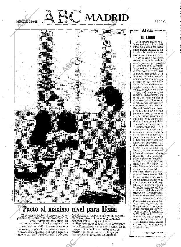 ABC MADRID 22-04-1998 página 67