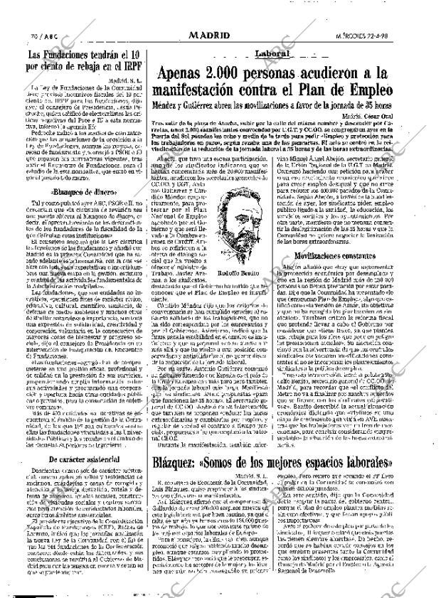 ABC MADRID 22-04-1998 página 70