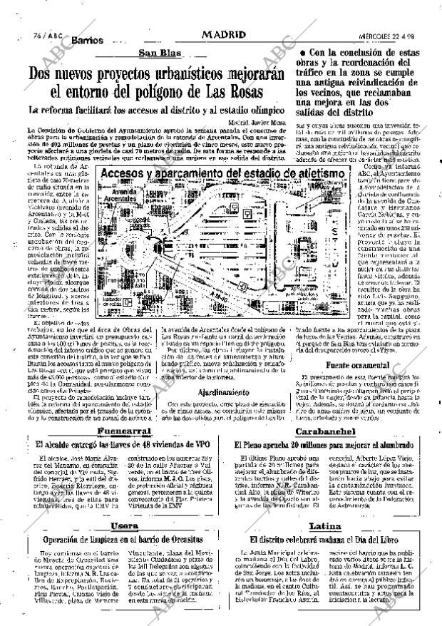 ABC MADRID 22-04-1998 página 76