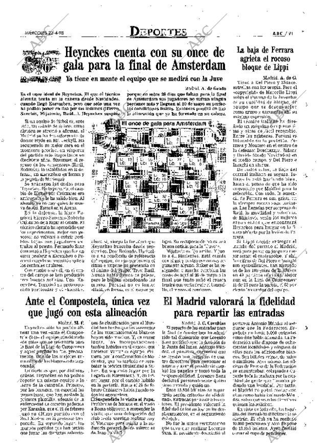 ABC MADRID 22-04-1998 página 91