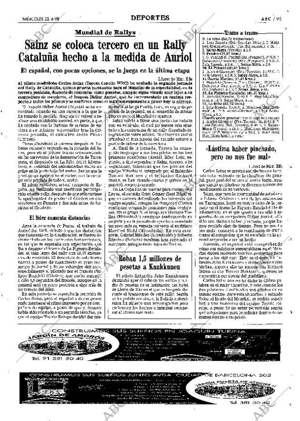 ABC MADRID 22-04-1998 página 95