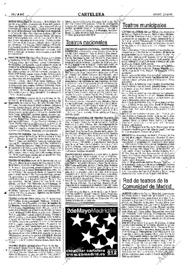 ABC MADRID 23-04-1998 página 108