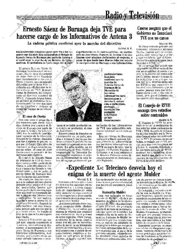 ABC MADRID 23-04-1998 página 147