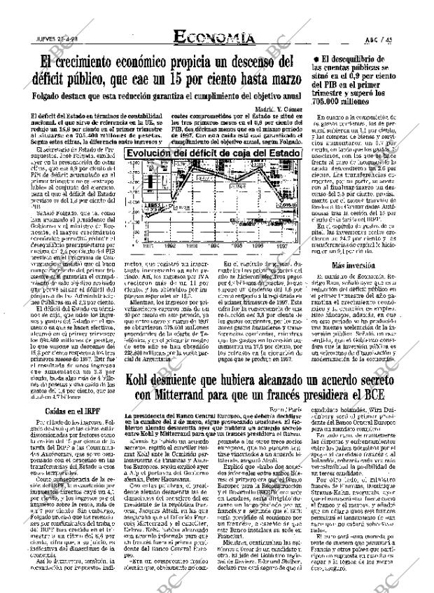 ABC MADRID 23-04-1998 página 45