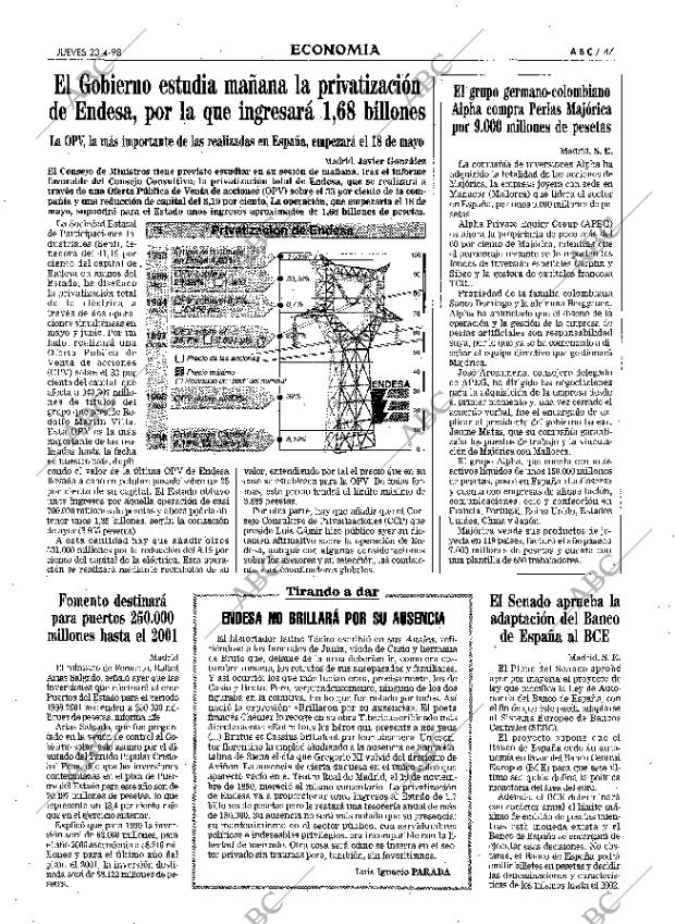 ABC MADRID 23-04-1998 página 47