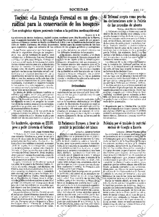 ABC MADRID 23-04-1998 página 67