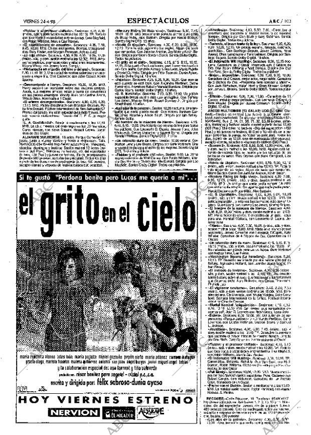 ABC SEVILLA 24-04-1998 página 103