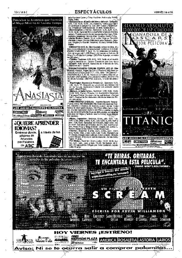 ABC SEVILLA 24-04-1998 página 104