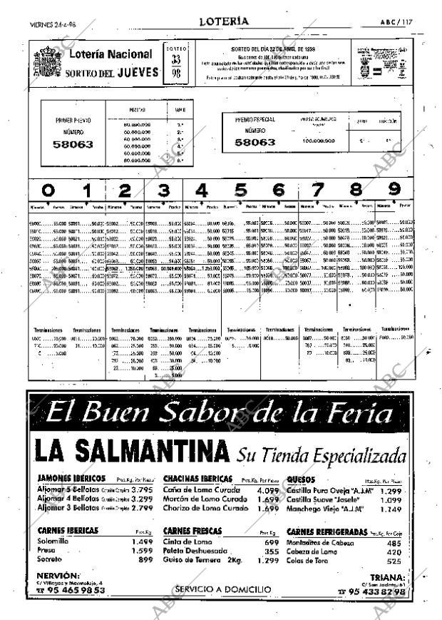 ABC SEVILLA 24-04-1998 página 117
