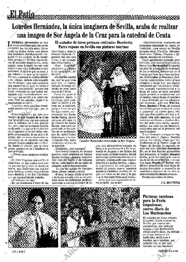 ABC SEVILLA 24-04-1998 página 120