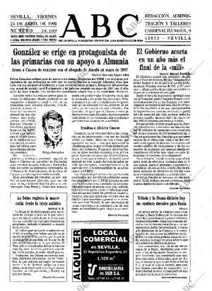 ABC SEVILLA 24-04-1998 página 19