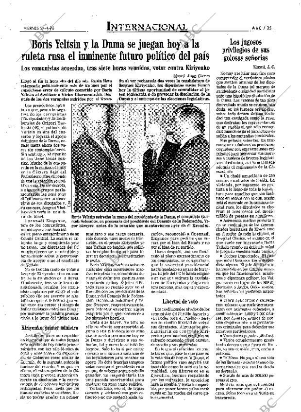 ABC SEVILLA 24-04-1998 página 35