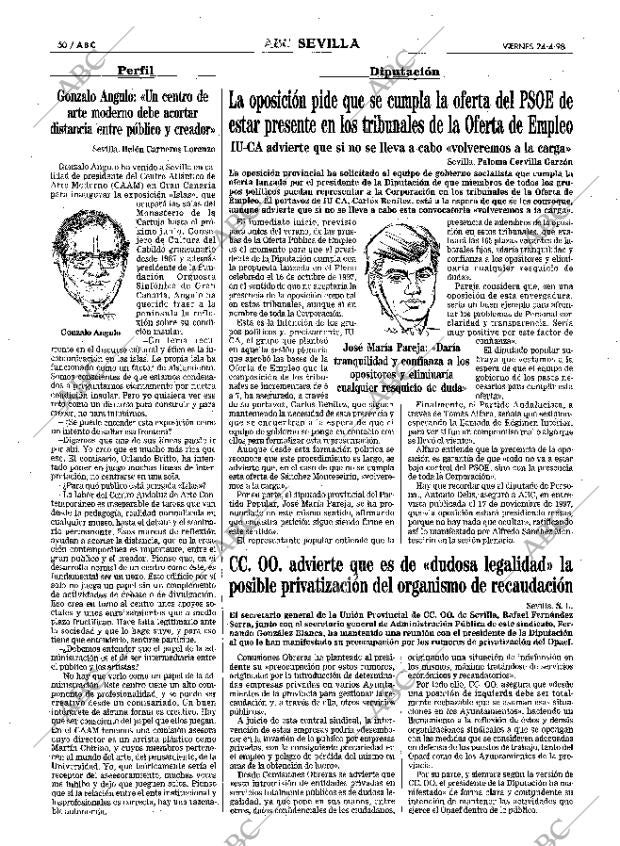 ABC SEVILLA 24-04-1998 página 50
