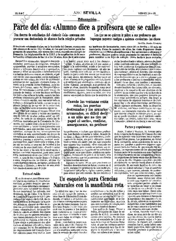 ABC SEVILLA 24-04-1998 página 58