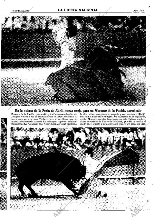 ABC SEVILLA 24-04-1998 página 65