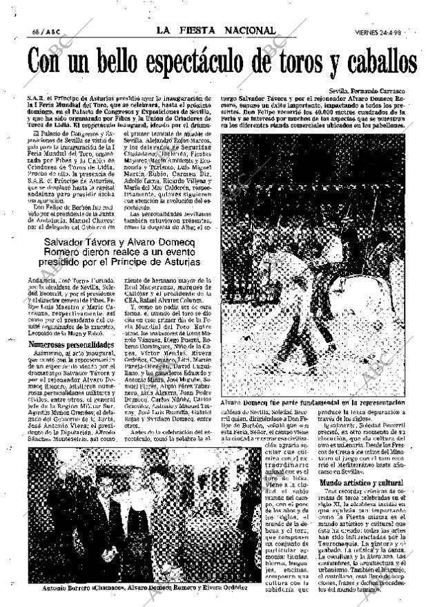 ABC SEVILLA 24-04-1998 página 68