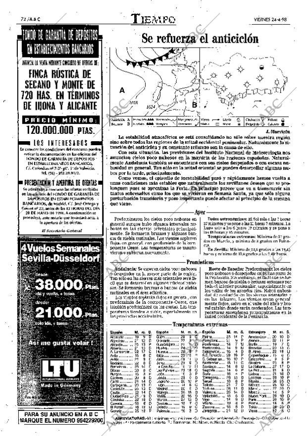 ABC SEVILLA 24-04-1998 página 72