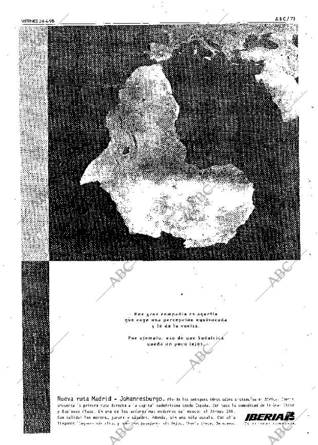 ABC SEVILLA 24-04-1998 página 73