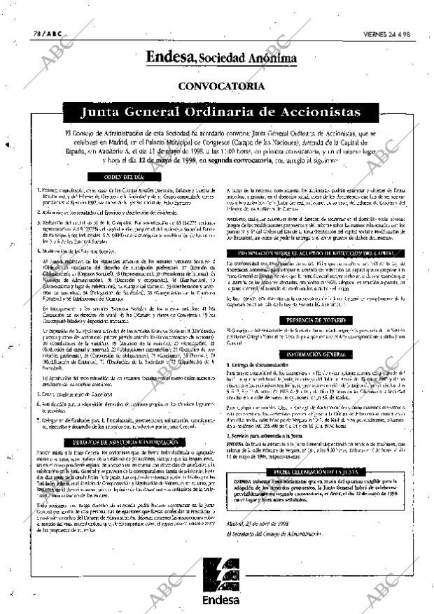 ABC SEVILLA 24-04-1998 página 78