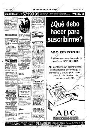 ABC MADRID 25-04-1998 página 114