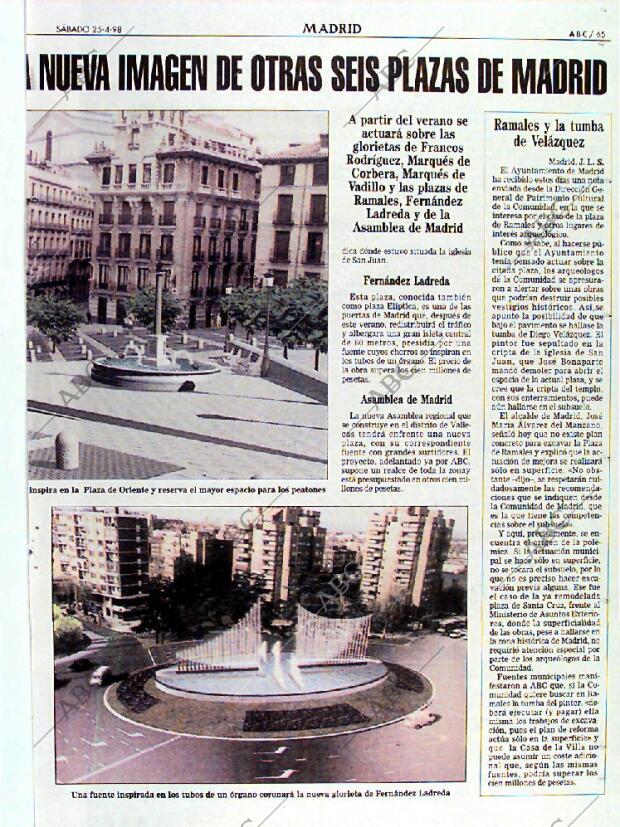 ABC MADRID 25-04-1998 página 65