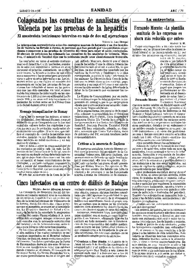 ABC MADRID 25-04-1998 página 79