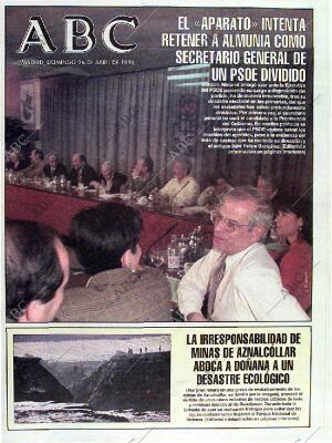 ABC MADRID 26-04-1998 página 1