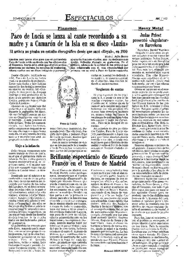 ABC MADRID 26-04-1998 página 103