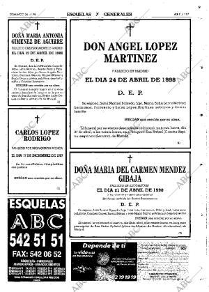 ABC MADRID 26-04-1998 página 117