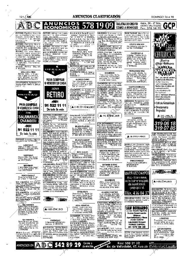 ABC MADRID 26-04-1998 página 124