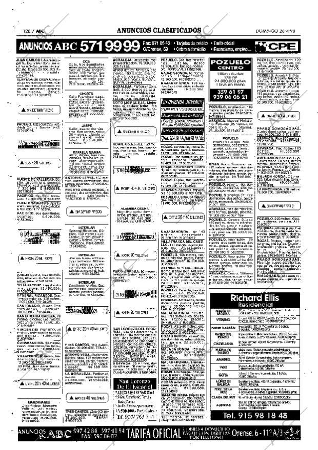 ABC MADRID 26-04-1998 página 128
