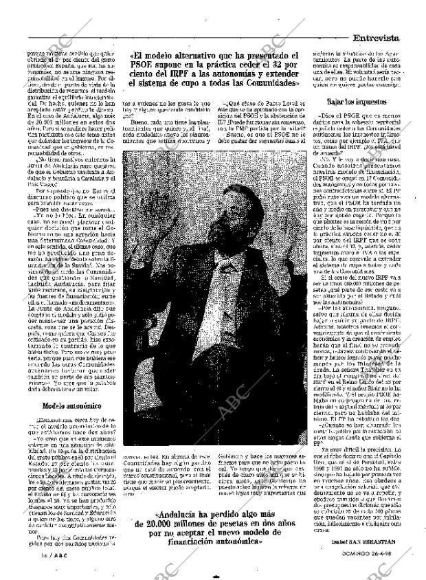 ABC MADRID 26-04-1998 página 16