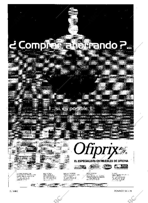 ABC MADRID 26-04-1998 página 2
