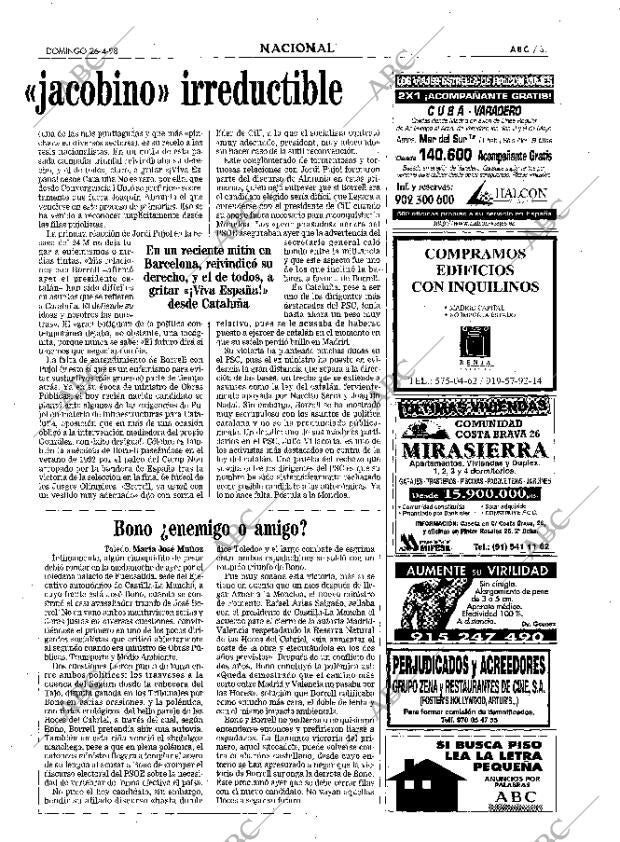 ABC MADRID 26-04-1998 página 33