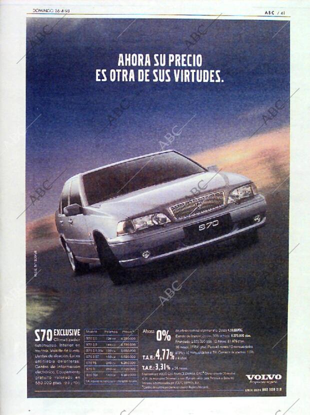 ABC MADRID 26-04-1998 página 41