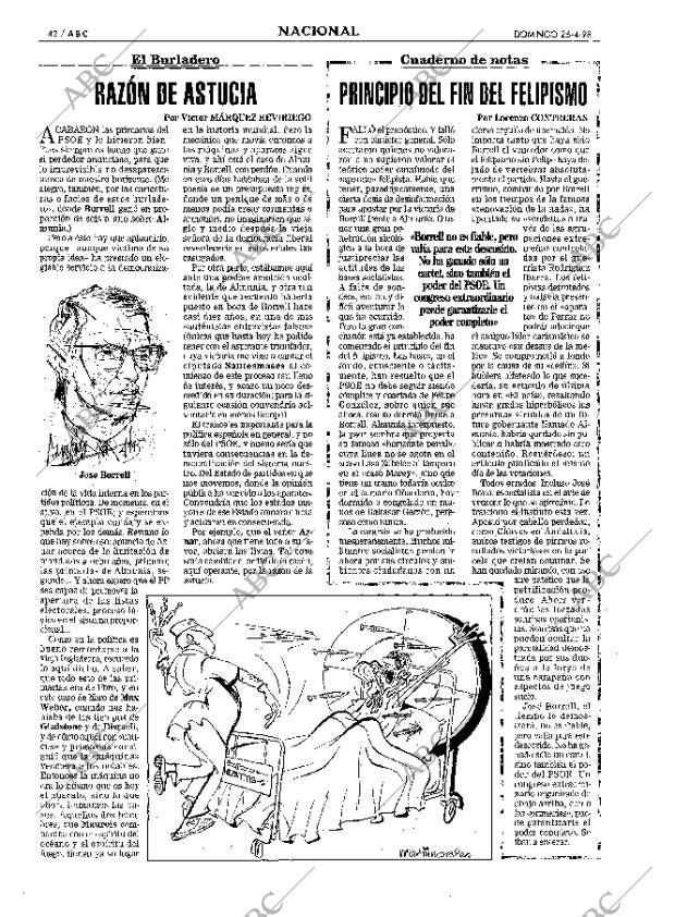 ABC MADRID 26-04-1998 página 42