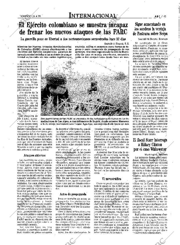 ABC MADRID 26-04-1998 página 45