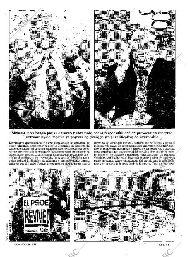 ABC MADRID 26-04-1998 página 5
