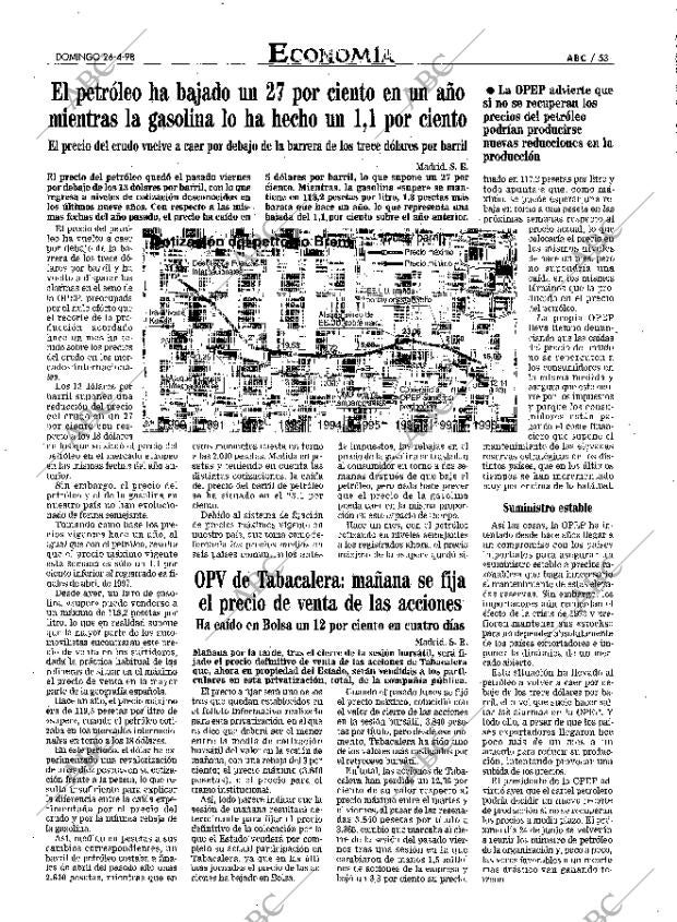 ABC MADRID 26-04-1998 página 53