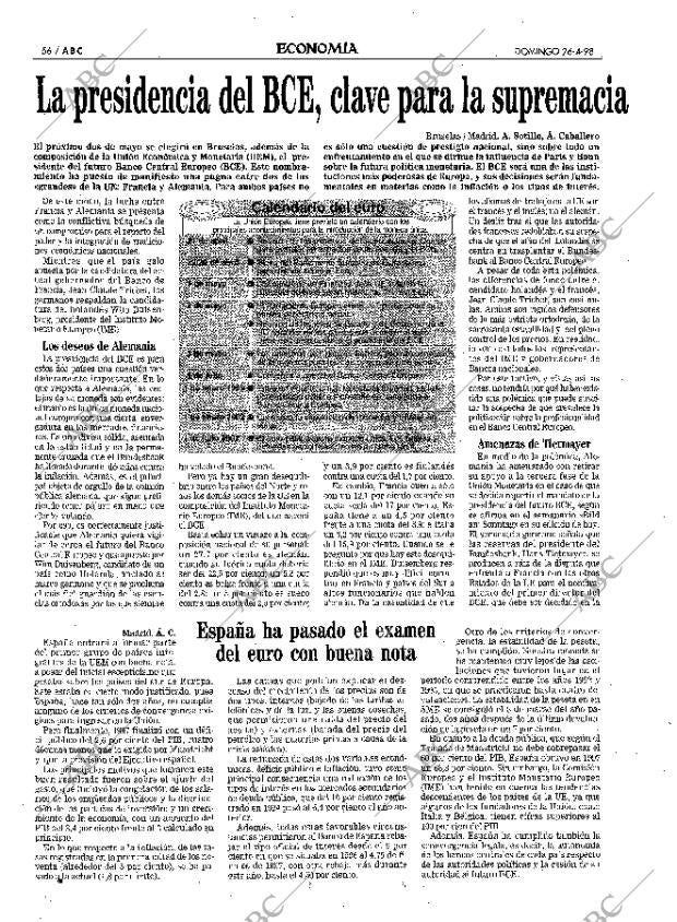 ABC MADRID 26-04-1998 página 56