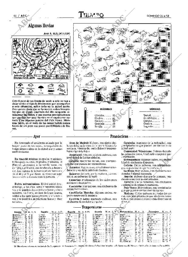 ABC MADRID 26-04-1998 página 66