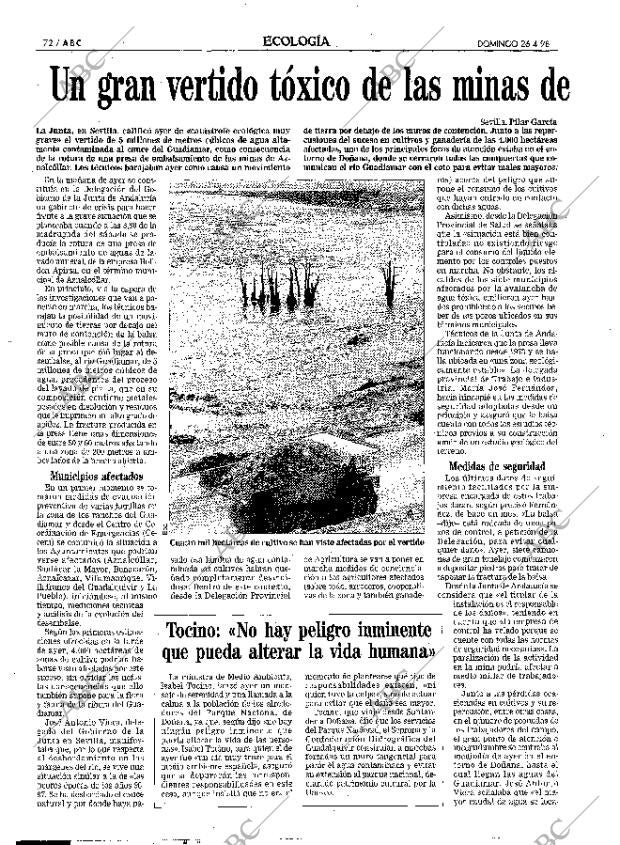 ABC MADRID 26-04-1998 página 72