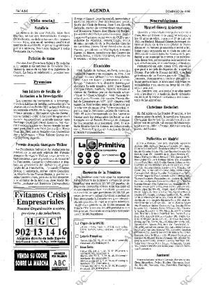 ABC MADRID 26-04-1998 página 74