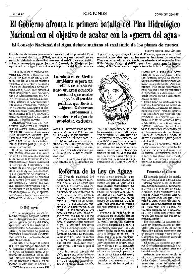 ABC MADRID 26-04-1998 página 88