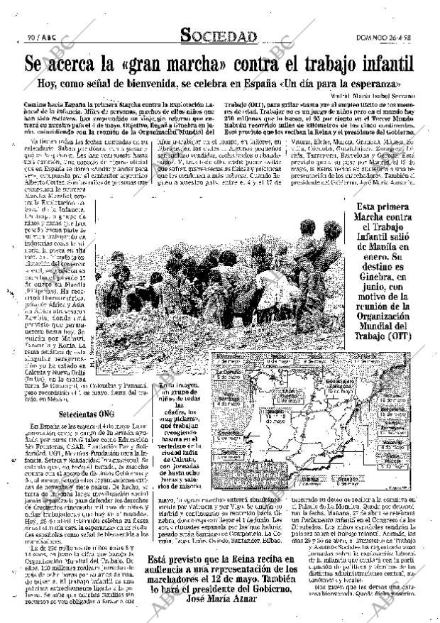 ABC MADRID 26-04-1998 página 90