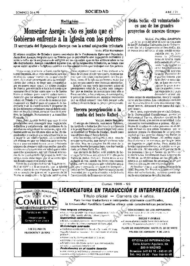ABC MADRID 26-04-1998 página 91