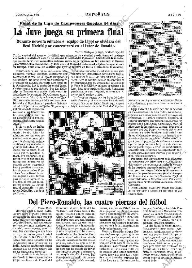 ABC MADRID 26-04-1998 página 95